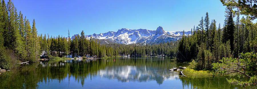 Lake Mamie Panorama Photograph by Chris Brannen