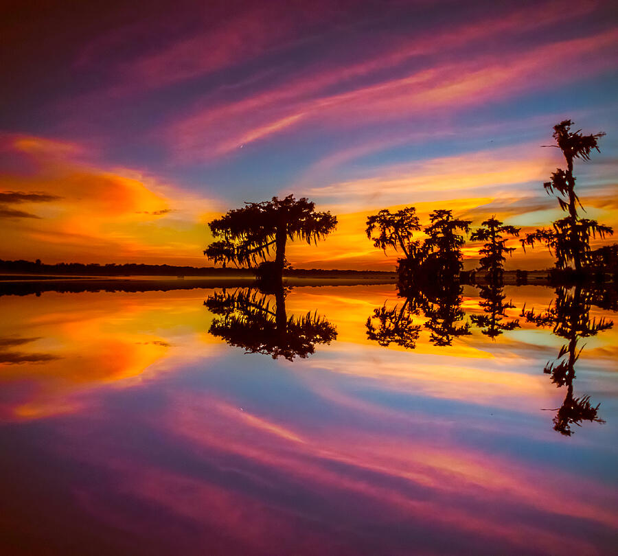 Lake Martin Sunset No.44 Photograph by Michael DeBlanc - Fine Art America