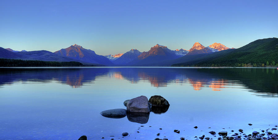 Glacier National Park Photograph - Lake McDonald by Dave Hampton Photography