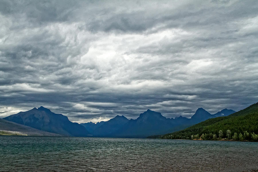Lake McDonald Glacier Park Photograph by Waterdancer