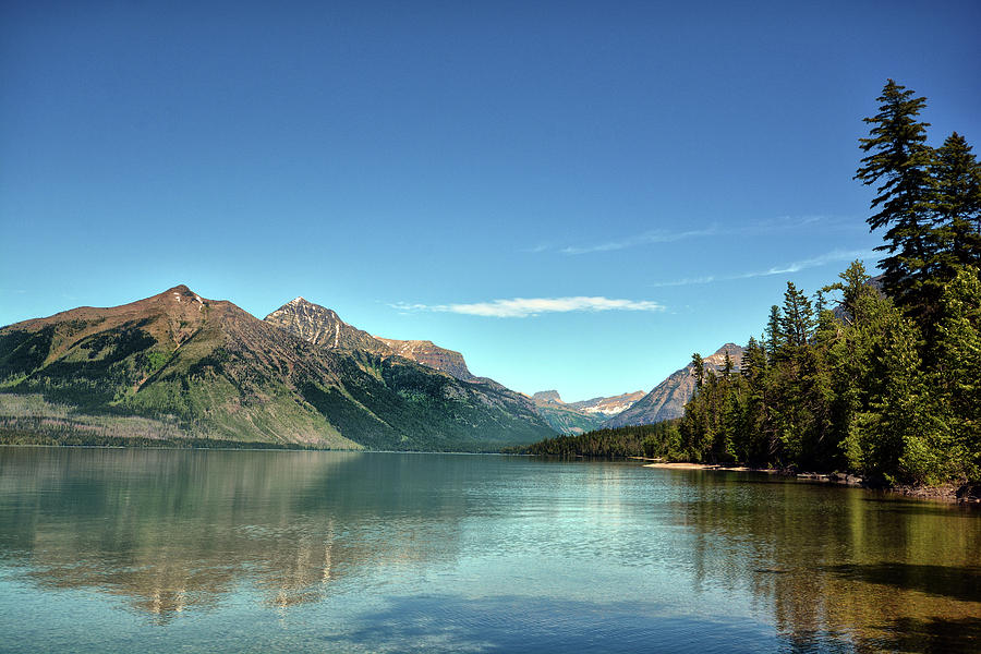 Lake McDonald Photograph by Richard Hoffkins - Fine Art America