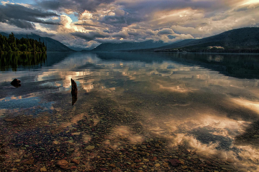 Lake McDonald Photograph by Steve Stuller