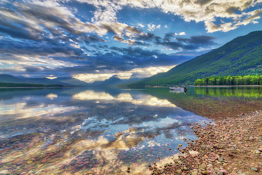 Lake McDonald Sunrise Photograph by Spencer McDonald