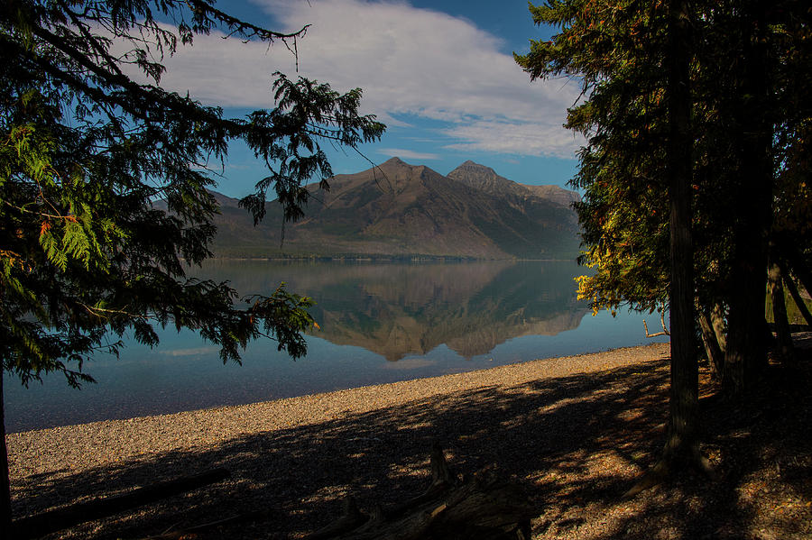Lake Mcdonald Photograph - Lake McDonald view by Roy Nierdieck Lake Mcdonald Photograph - Lake McDonald view by Roy Nierdieck