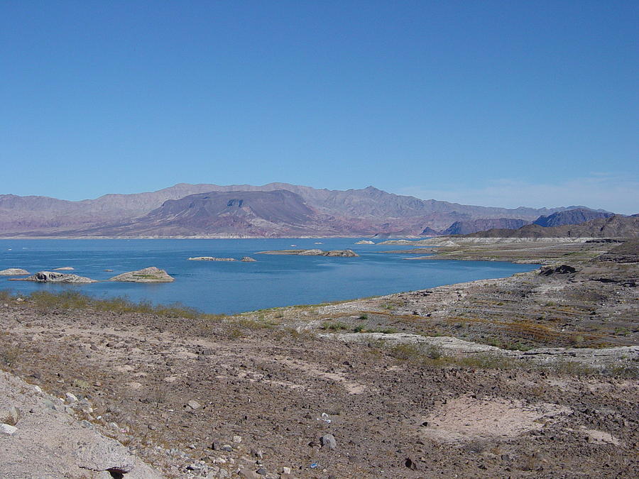 Mountain Photograph - Lake Mead by James Lafnear