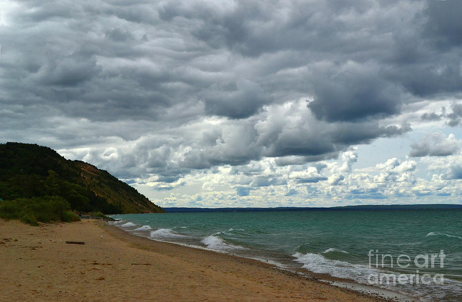 Lake Michigan Dunes Photograph by Amy Lucid