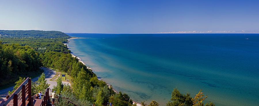 Lake Michigan From Arcadia Overlook Photograph by Twenty Two North ...