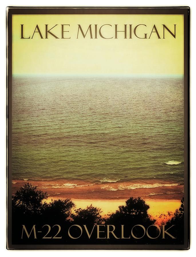 Arcadia Photograph - Lake Michigan M-22 Overlook by Michelle Calkins