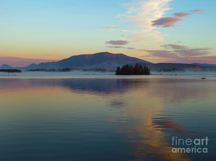 Lake Millinocket - Maine Photograph by Mim White
