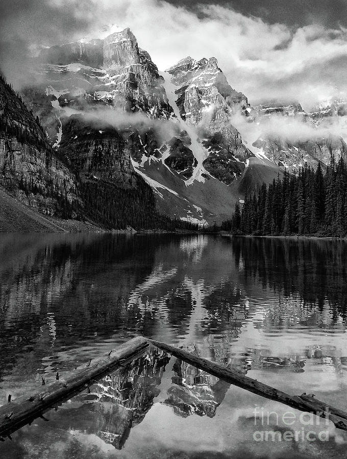 Lake Moraine Reflections Photograph by Art Cole
