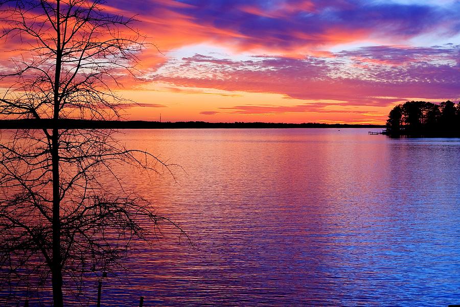 Lake Murray Sunset 22 Photograph by Joseph C Hinson