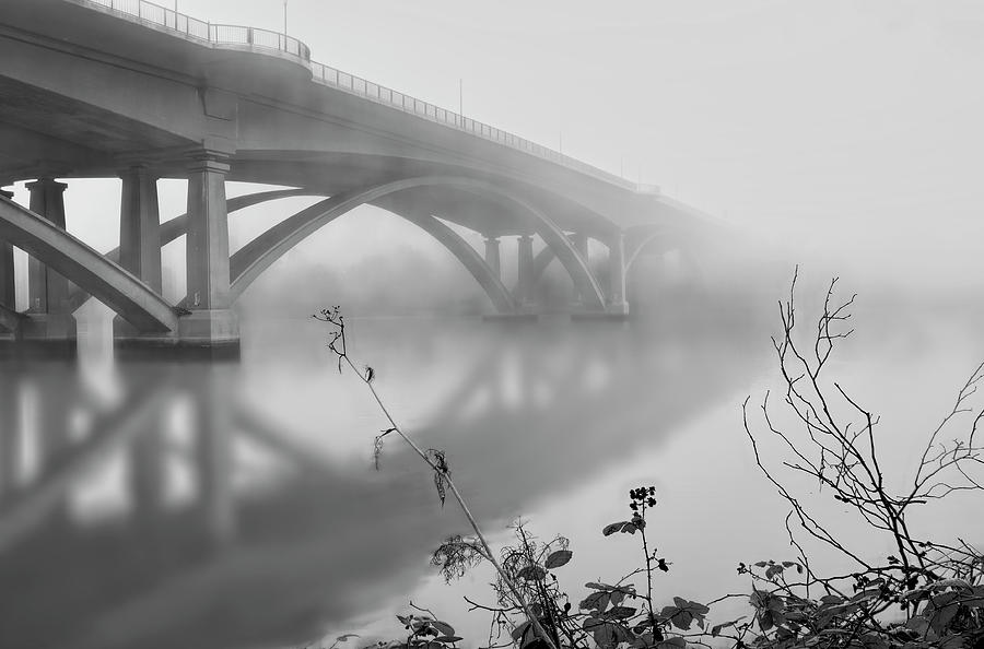 Bridge Photograph - Lake Natoma Crossing by Wes Jimerson