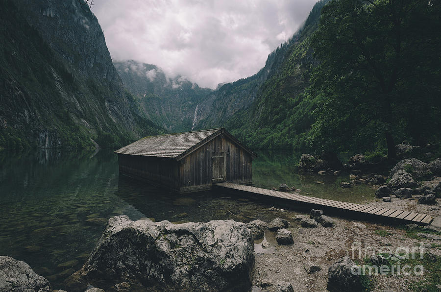Lake Obersee Photograph by JR Photography