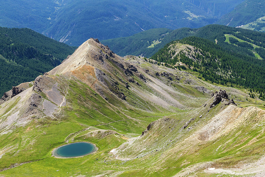 Lake of Souliers - French Alps Photograph by Paul MAURICE