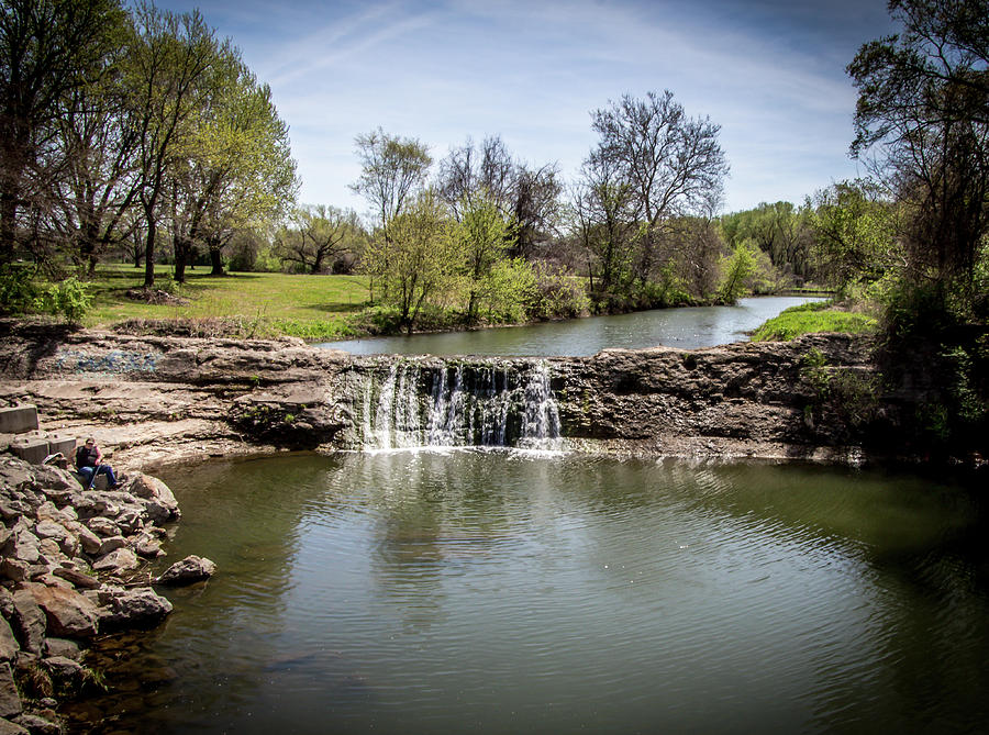 Lake Olathe Waterfall Photograph by Jackie Eatinger - Fine Art America