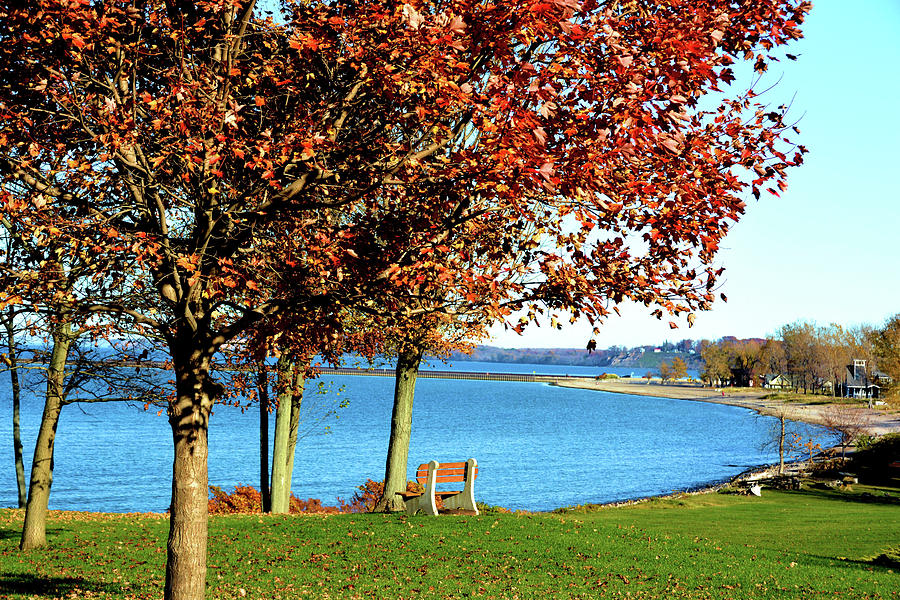 Lake Ontario New York Photograph by Nancy Jenkins - Fine Art America