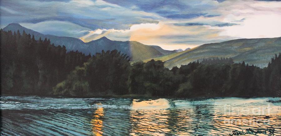 Summer Painting - Lake Pearrygin by Terri Thompson