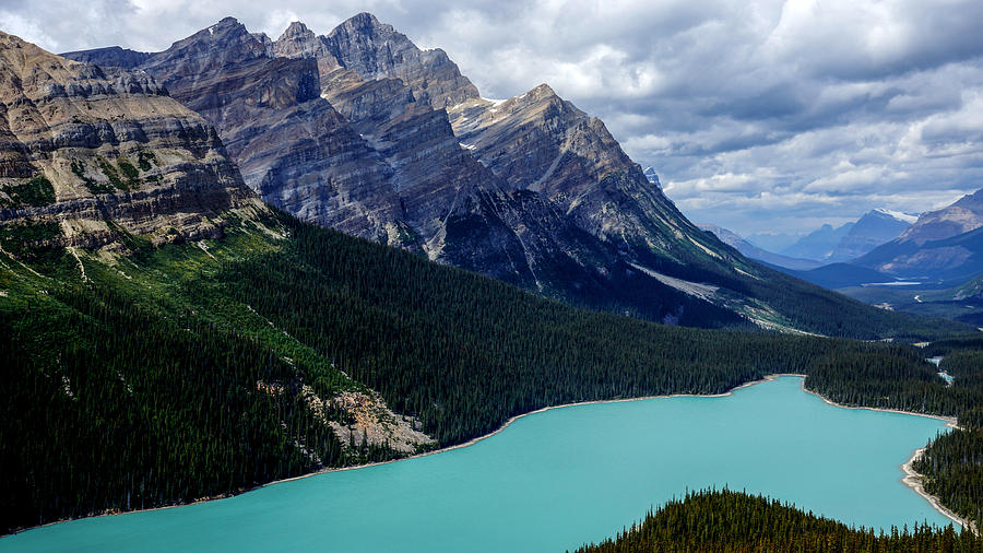 Lake Peyto Photograph by Gera Photography - Fine Art America