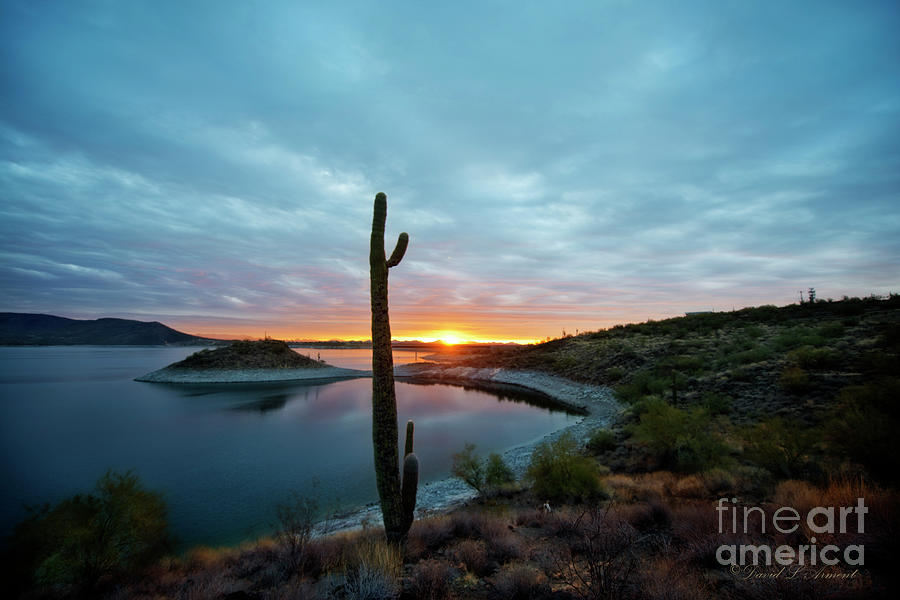 Lake Pleasant Sunrise Photograph by David Arment