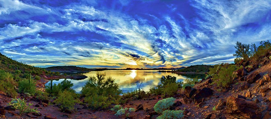 Desert Sunset Photograph by ABeautifulSky Photography by Bill Caldwell