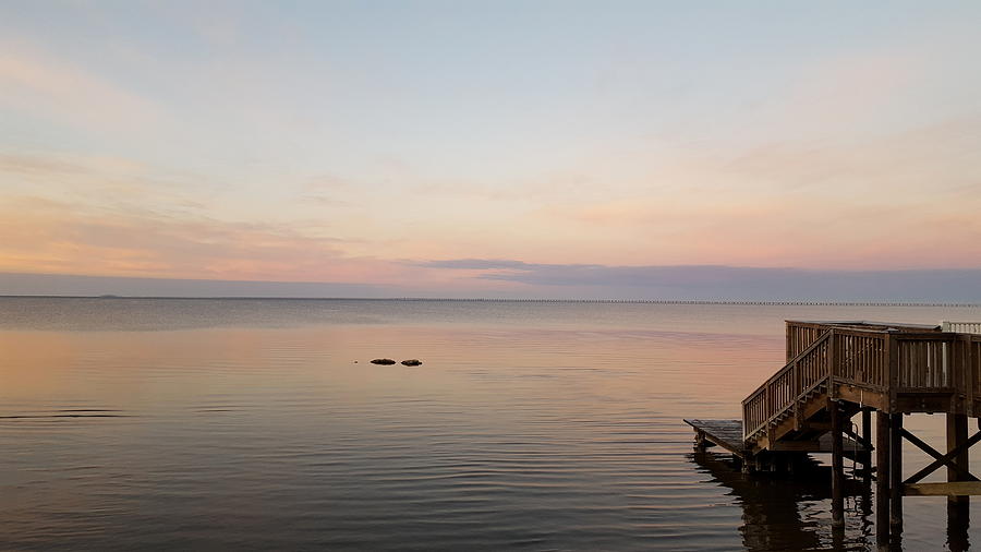 Lake Pontchartrain - Good Morning Photograph by Beth Vincent