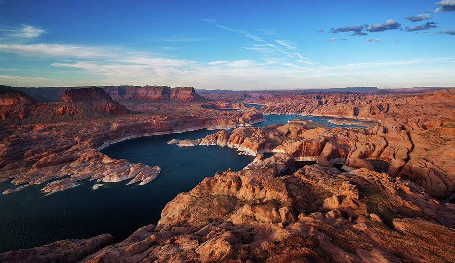 Lake Powell Arial Photograph by Alex Mironyuk