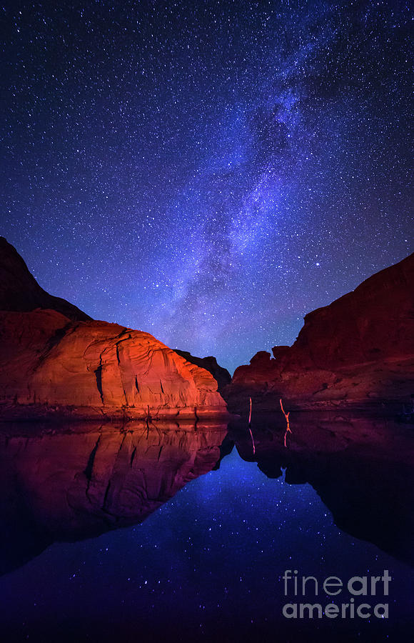 Lake Powell Cosmos Photograph by Inge Johnsson