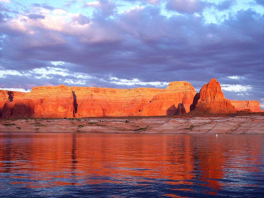 Lake Powell Morning Photograph by Adrienne Wilson