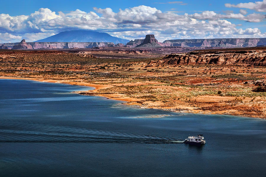 Lake Powell - Navajo Mountain - Arizona Photograph by Nikolyn McDonald