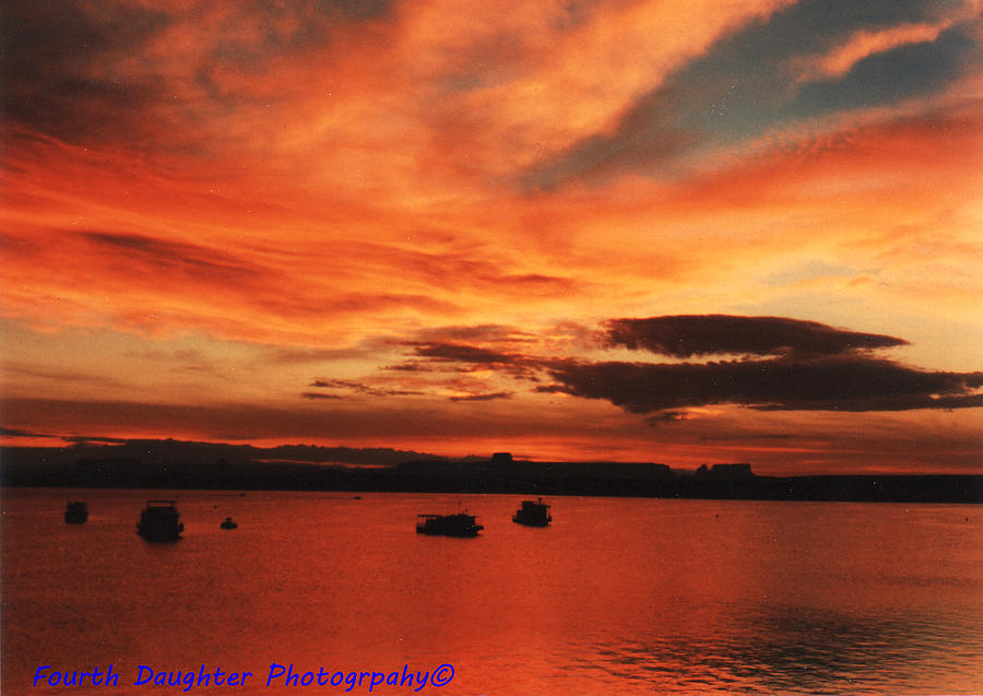 Lake Powell Sunset Photograph by Diane Shirley