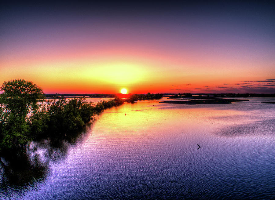 Lake Poygan Sunset Photograph by Scott Hughes - Fine Art America