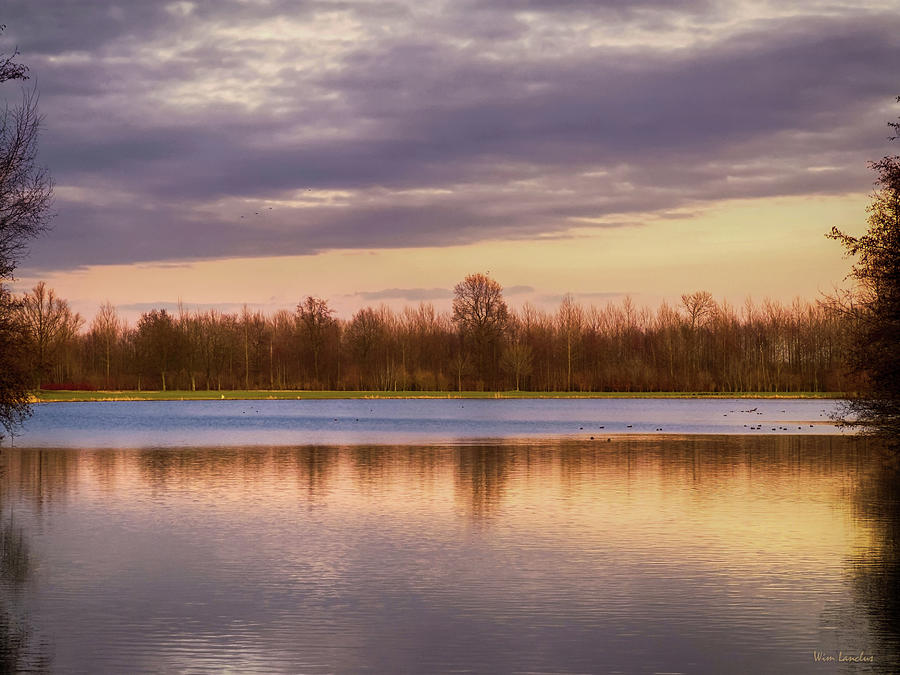 Lake Reflection Photograph by Wim Lanclus