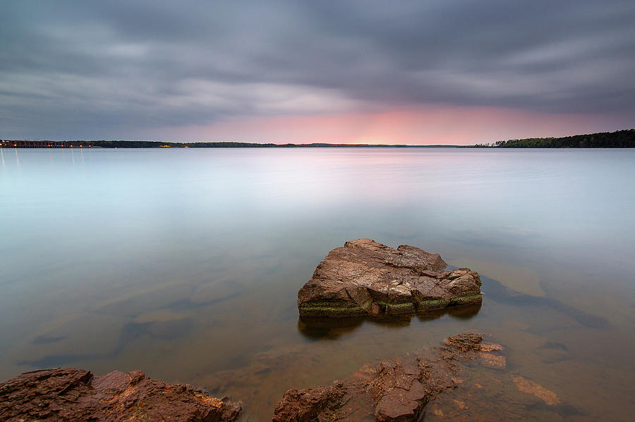 Sunset Photograph - Lake Russell 6 by Derek Thornton
