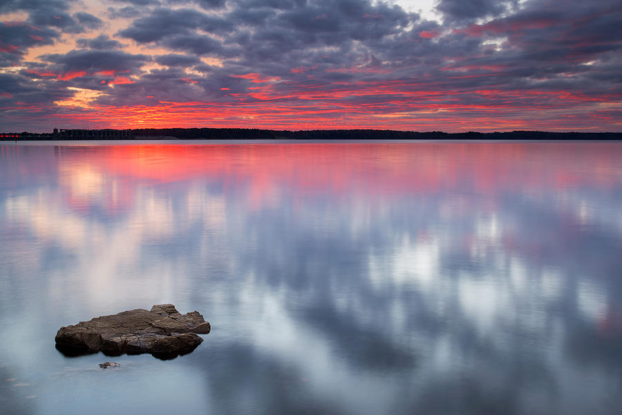 Sunset Photograph - Lake Russell 7 by Derek Thornton