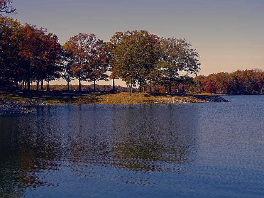 Lake Sara In Autumn Photograph