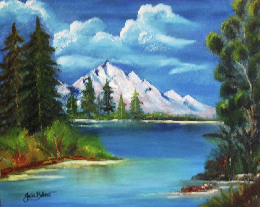 Lake Serenity Painting by Julie Belmont