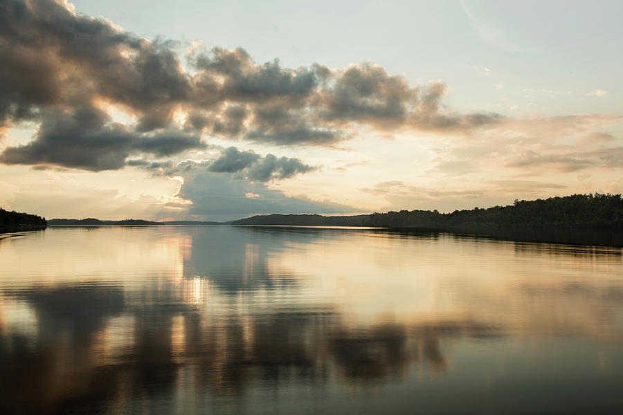 Lake Sunset Photograph by Jurgen Lorenzen