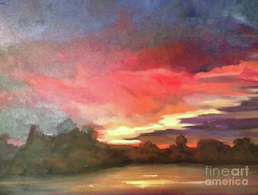 Lake Sunset by Marcia Hero Lake Sunset by Marcia Hero