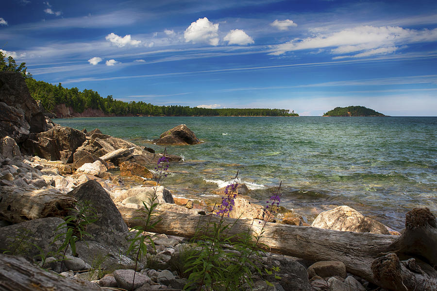 Lake Superior Photograph by Dan Hefle