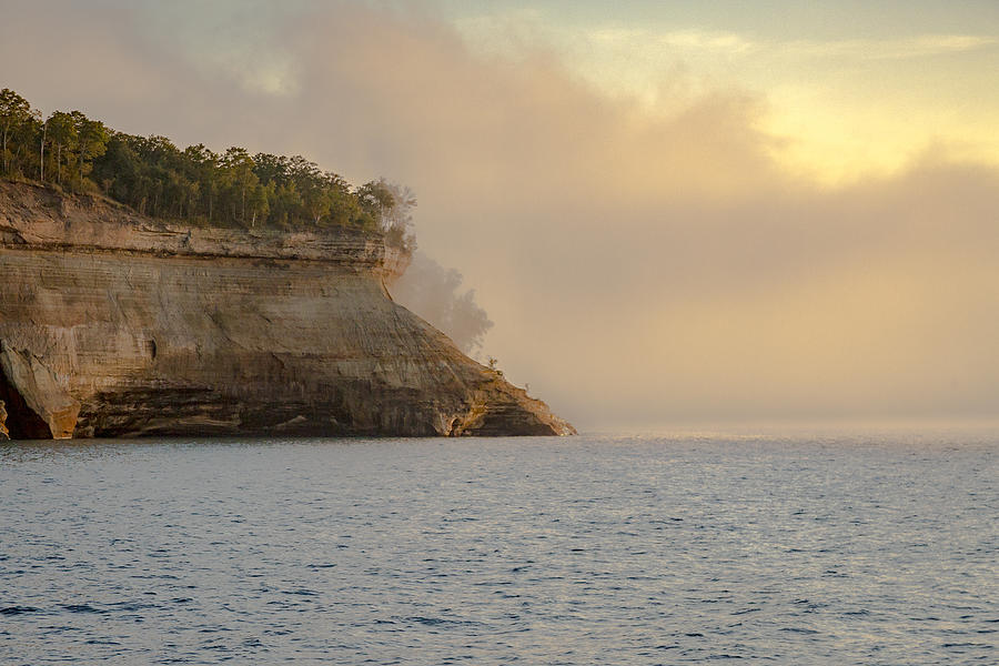 Lake Superior Fogbank Photograph by Jack R Perry