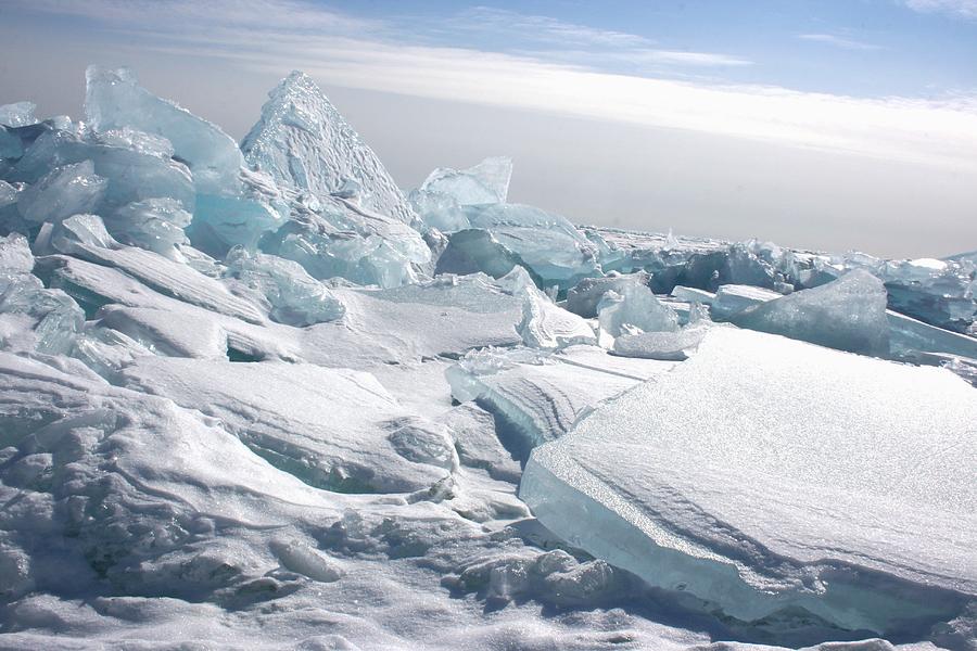 Lake Superior Ice Collection Photograph by Angie Schutt