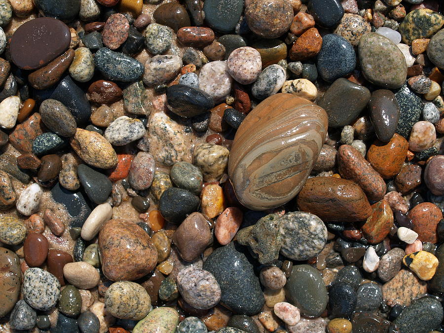 Lake Superior Stones Photograph by Don Newsom - Fine Art America