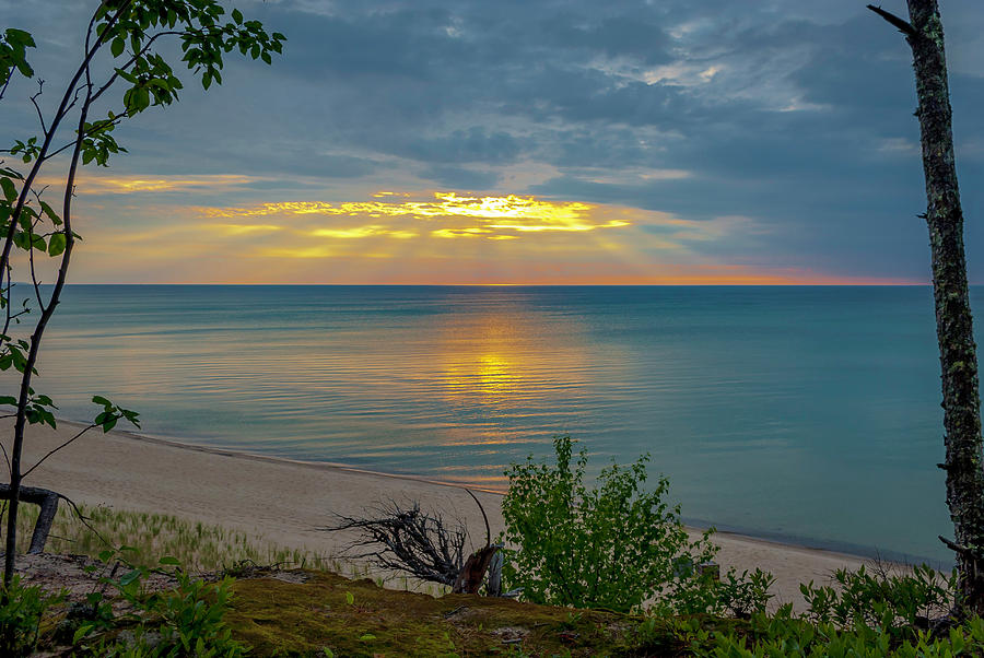 Lake Superior Sunset Photograph by Gary McCormick