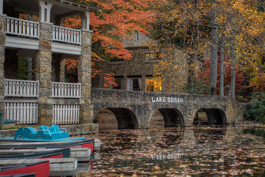 Lake Susan in Fall Photograph by Joye Ardyn Durham