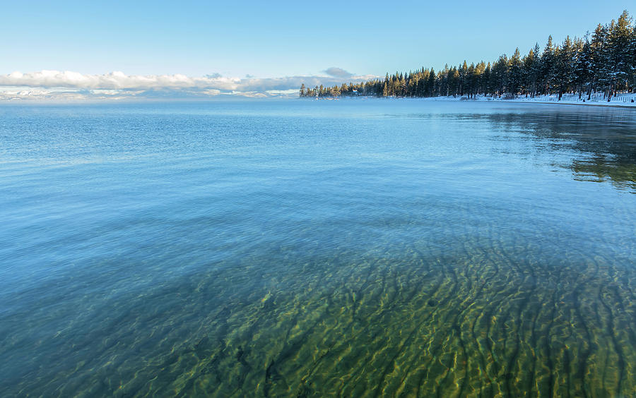Morning at Lake Tahoe Photograph by Jonathan Nguyen