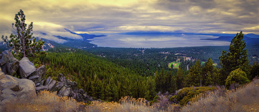 Lake Tahoe and Incline Village Photograph by Maria Coulson