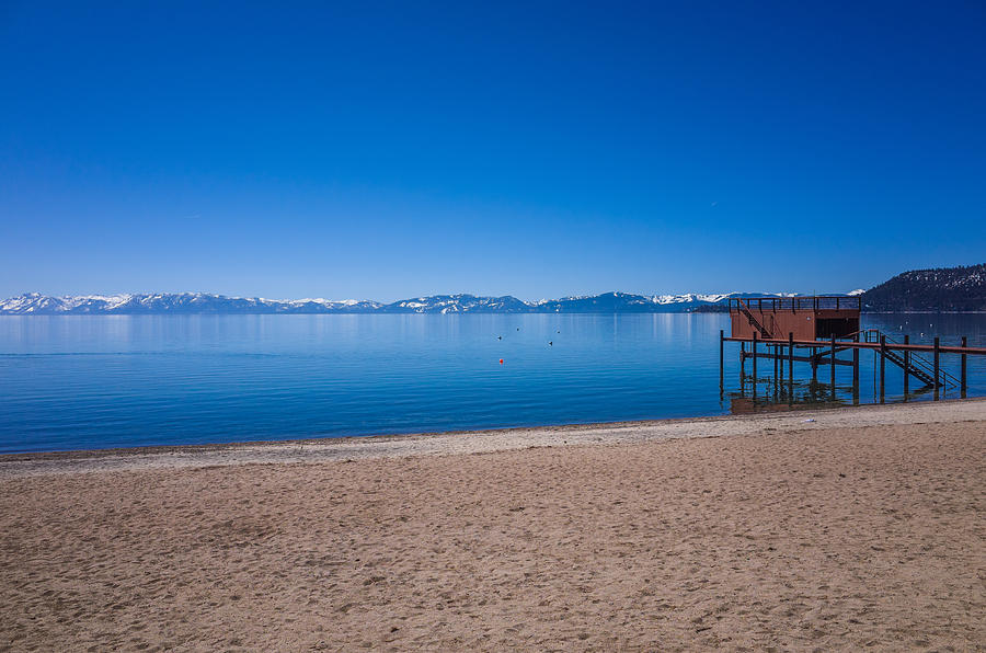 Lake Tahoe Beach Spring Morning Photograph by Scott McGuire