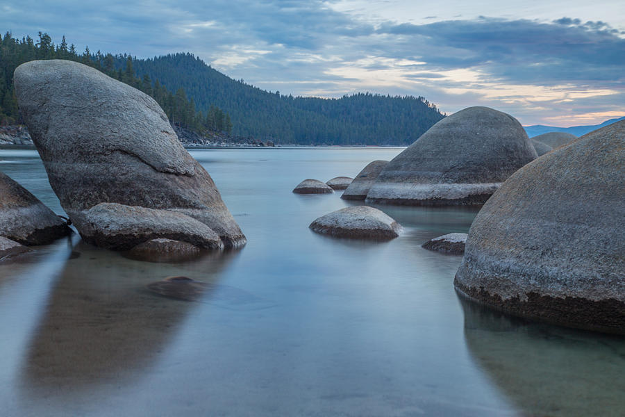 Lake Tahoe Boulders Photograph by Marc Crumpler
