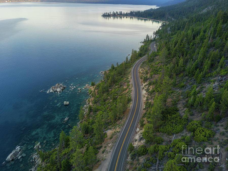 Lake Tahoe Drive  Photograph by Michael Ver Sprill