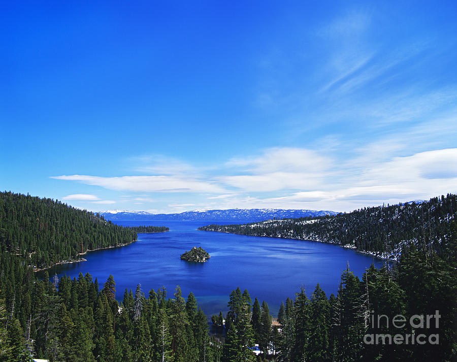 Lake Tahoe in California Photograph by Dennis Flaherty